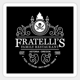 Fratelli's Family Restaurant, The Goonies, Vintage Sticker